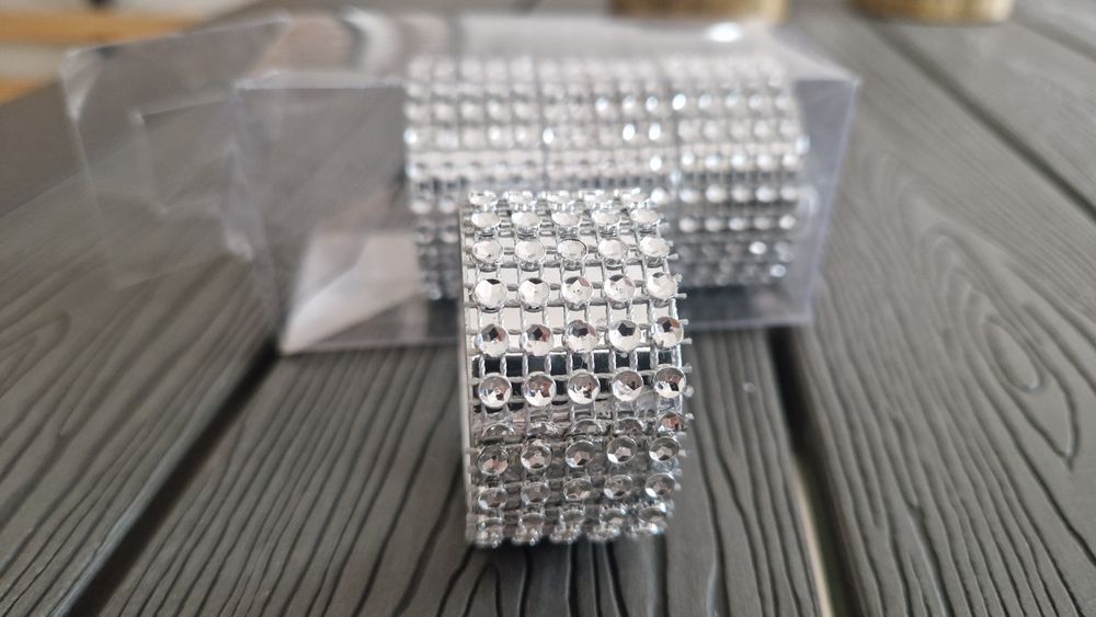 Conjunto 4 argolas para guardanapos