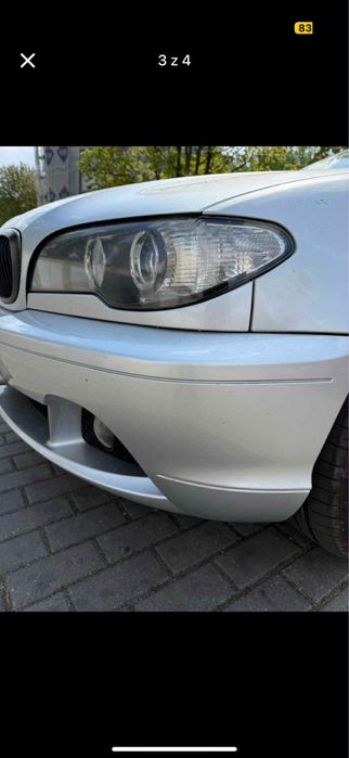 Zderzaki i progi bmw e46 coupe lift komplet