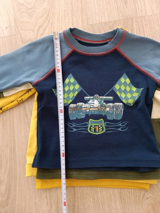 Rozmiar 92 Zestaw 4szt bluzek