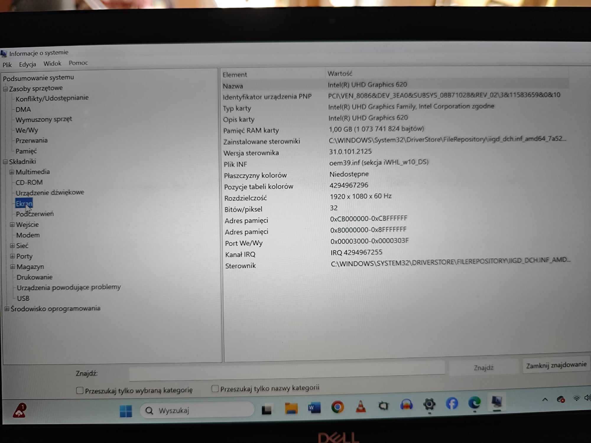 Dell Latitude 5300 i5-8365U/8GB/256/Win11Pro + MS Office