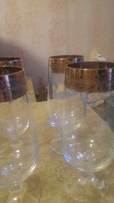 Фужеры винтажные (Чехословакия)