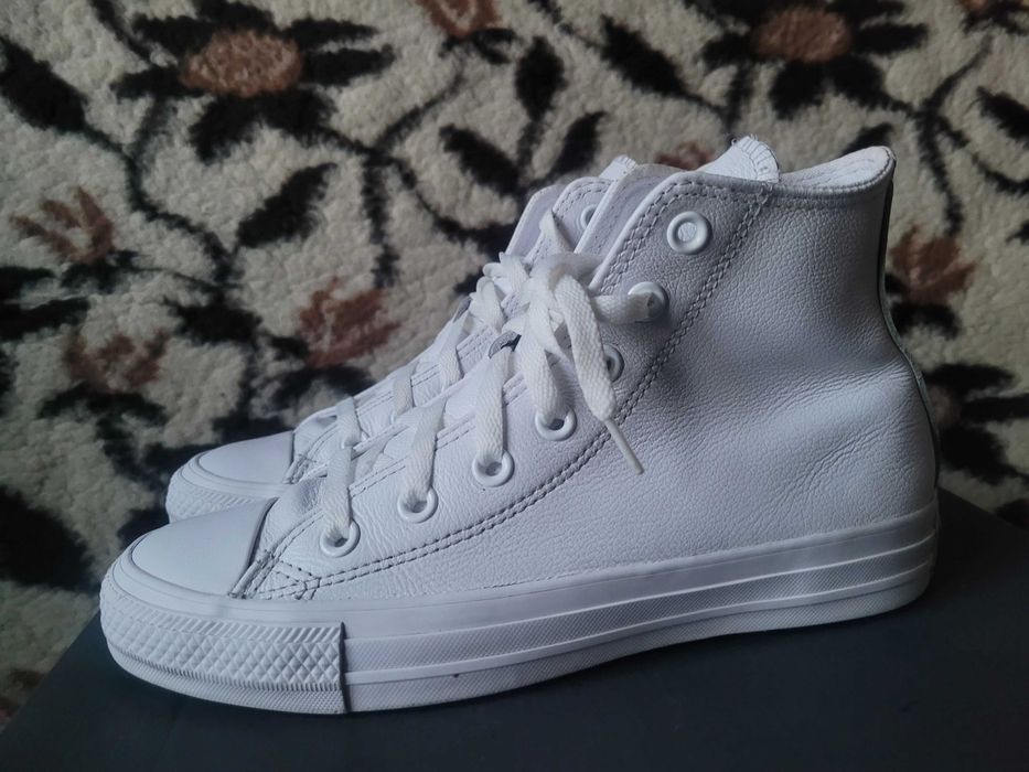 Mega sportowe trampki skórzane Converse CTAS  wkł.23,5 cm swietny stan