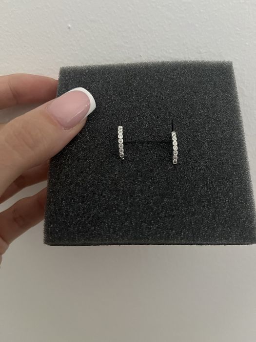 Kolczyki srebrne 925