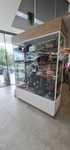 Vitrine/expositor em vidro para loja