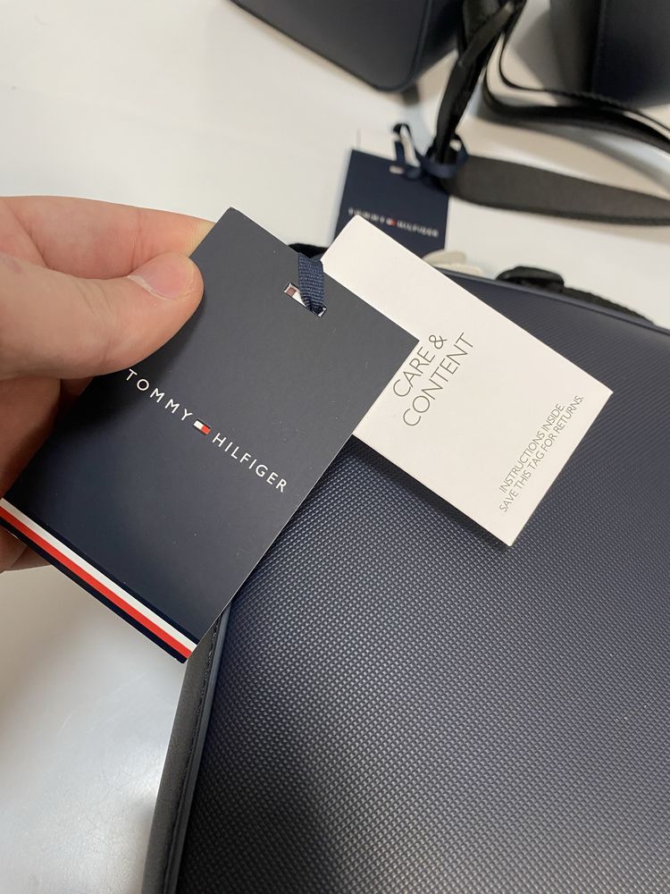 ОРИГІНАЛ!! Сумка Tommy Hilfiger Синяя (AM0AM13196-DW6)