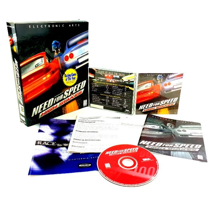 BIG BOX Need for Speed 1 2 3 I II III Hot Pursuit Porsche PC PL