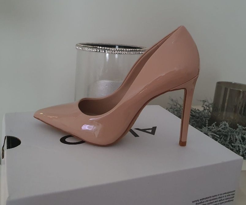 Sapatos nude 35 Aldo