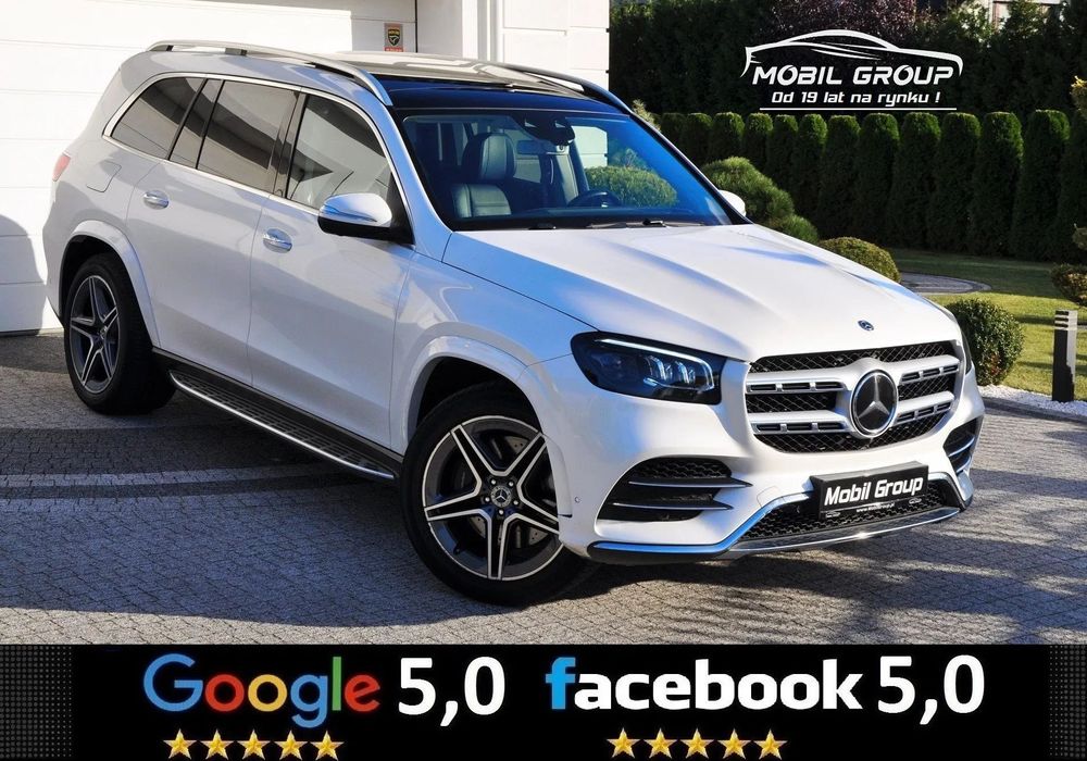 Mercedes-Benz GLS Salon PL serwisowany bezwypadkowy Max wyposażony F VAT