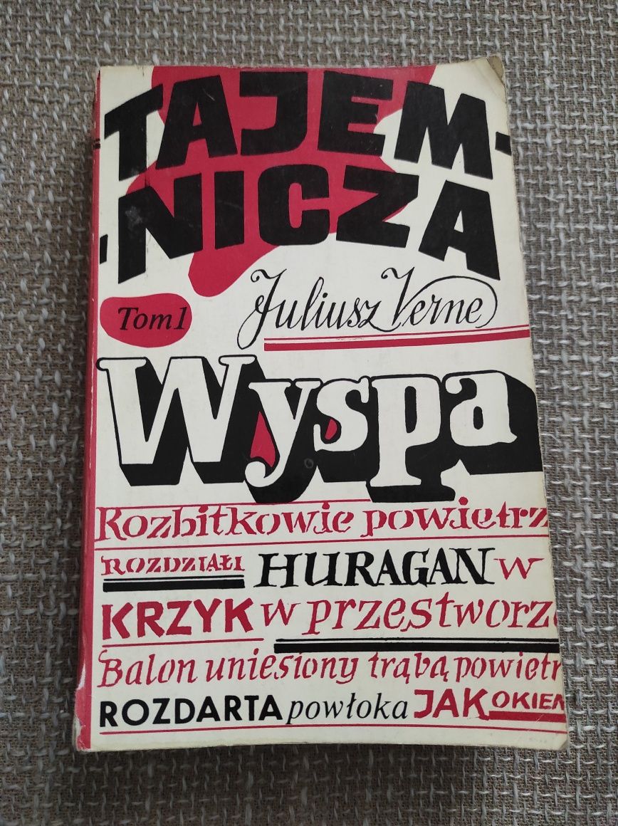 Książka Tajemnicza wyspa