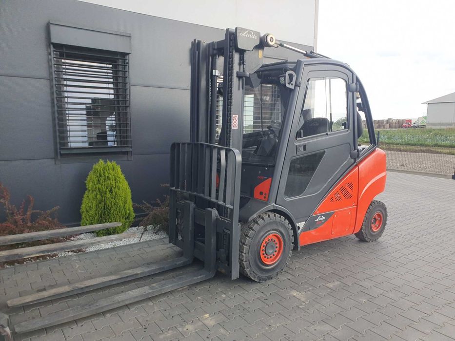 Wózek widlak LINDE H35D EVO 2019r Diesel Kabina 3.5 Tony H30 H40 H45