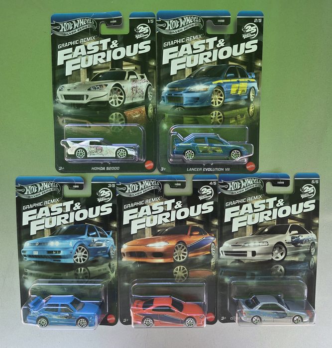 Hot Wheels Silver Series Fast & Furious