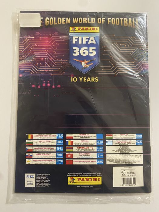 Панини ФИФА 365 альбом 2025