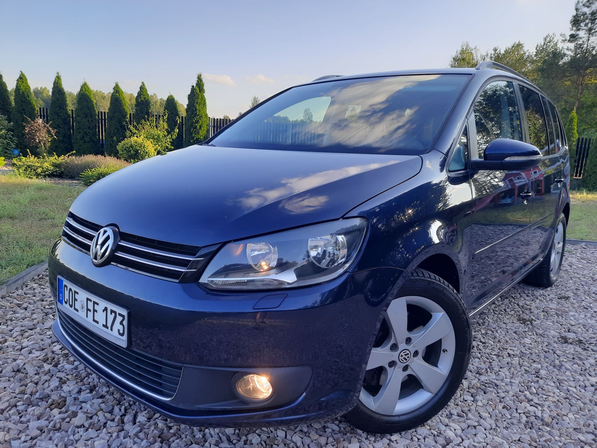 Vw Touran**2.0 Tdi Cr**140 Km**6 Biegów**Panorama**Navi**Grz.Fotele**