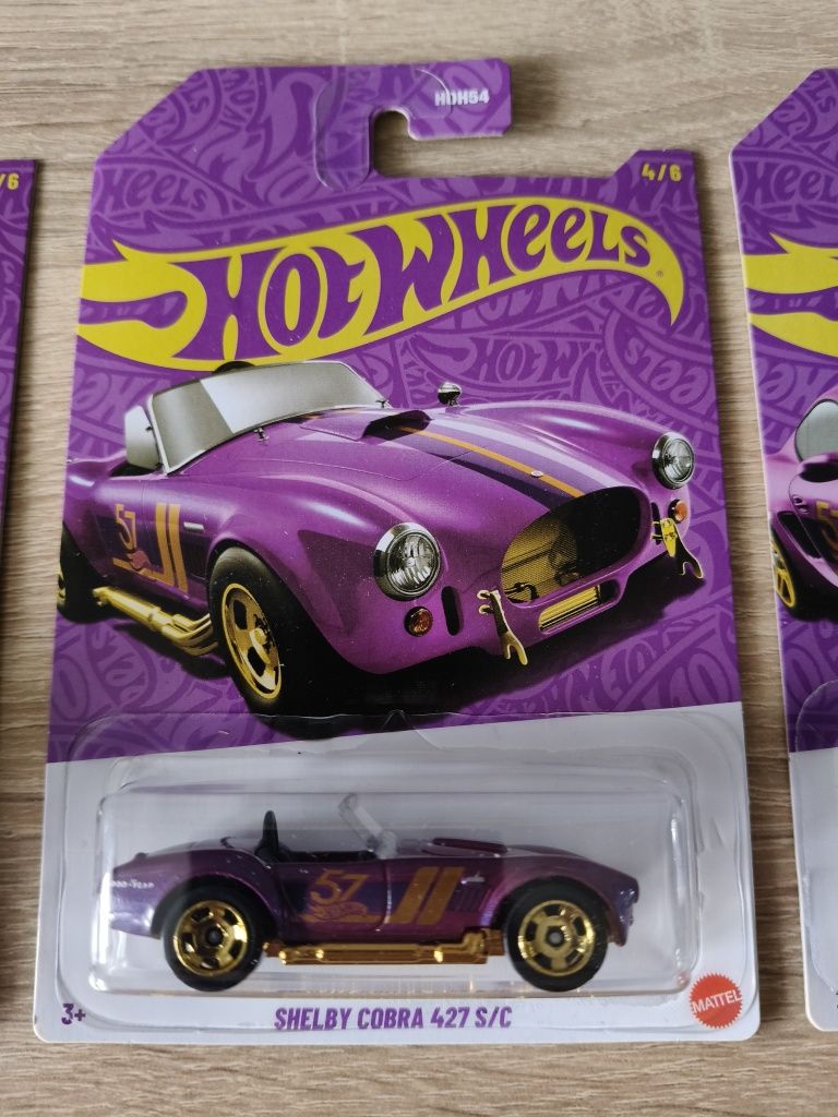 Hot Wheels Pearl & Chrome 57th Camaro Patrol Cobra Porsche