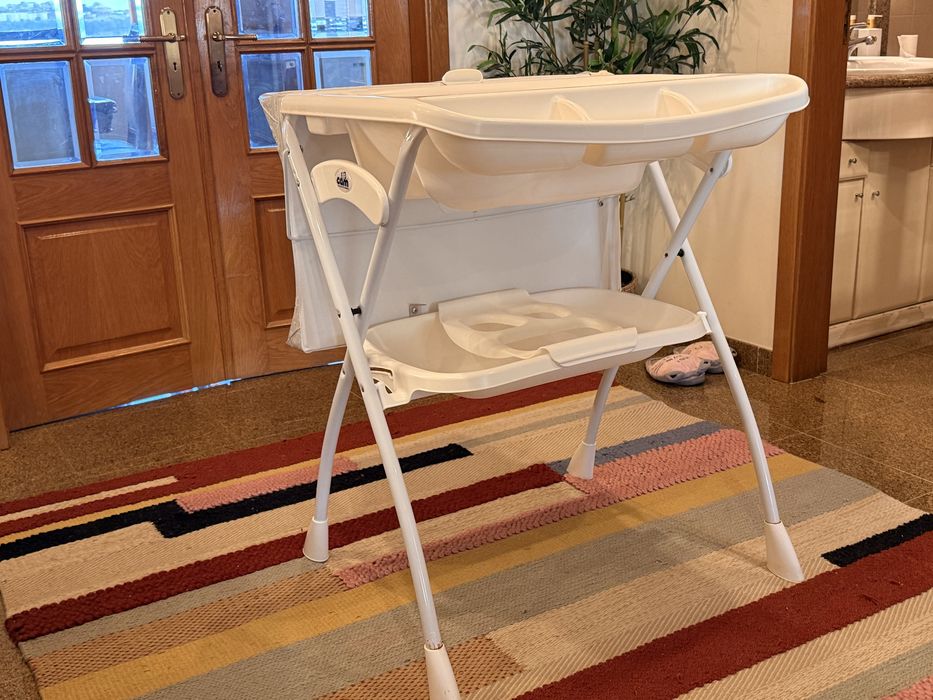 Banheira bebe com Fraldario