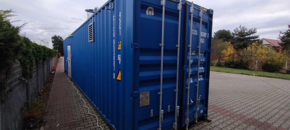 Wynajem kotłowni parowej kontenerowej 2000 kg/h