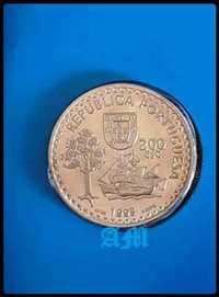 Portugal - Moeda 200$00 Solo e Timor 1995