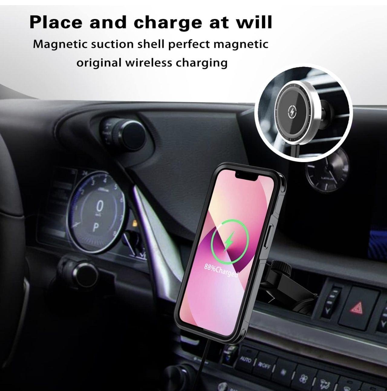 Capa Iphone 14 Resistente e Compatível com Wireless Charging e MagSafe