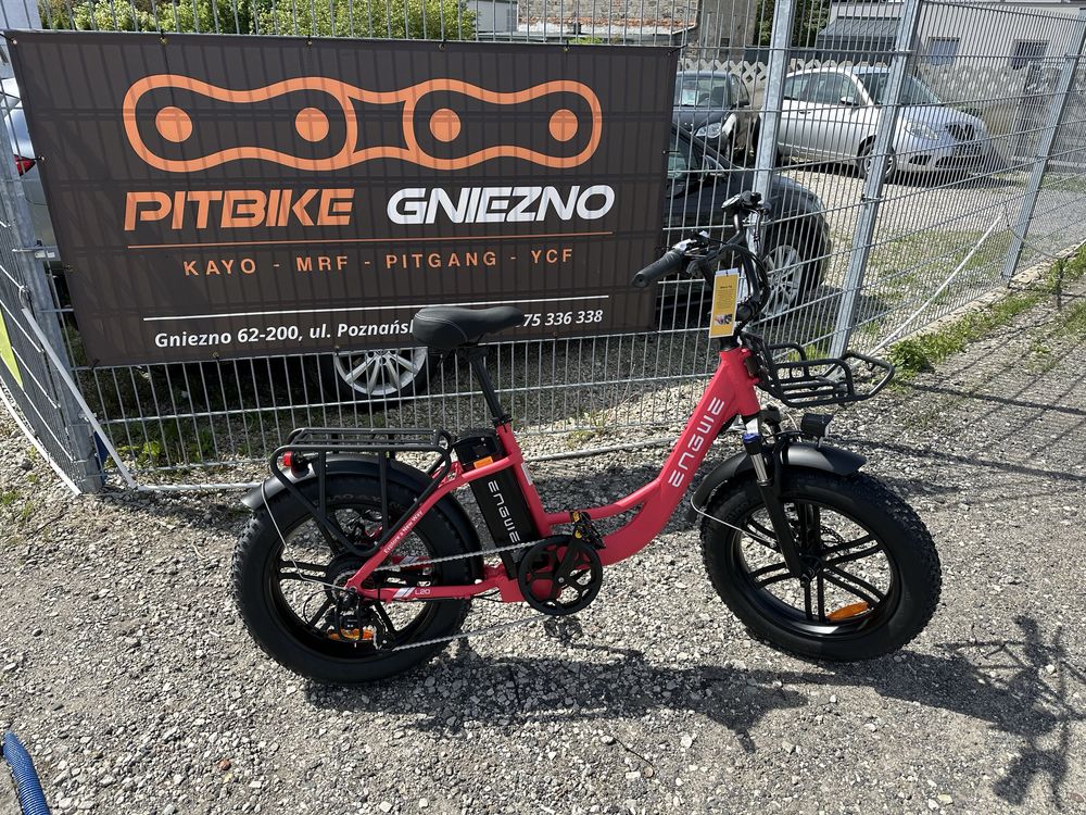 Rower elektryczny Engwe L20, silnik 250W, bateria 48V 13Ah, kola 20’