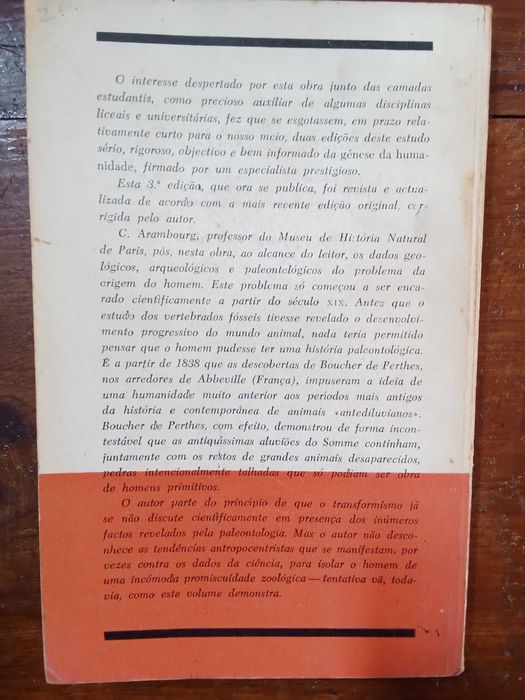 C. Arambourg - A génese da Humanidade
