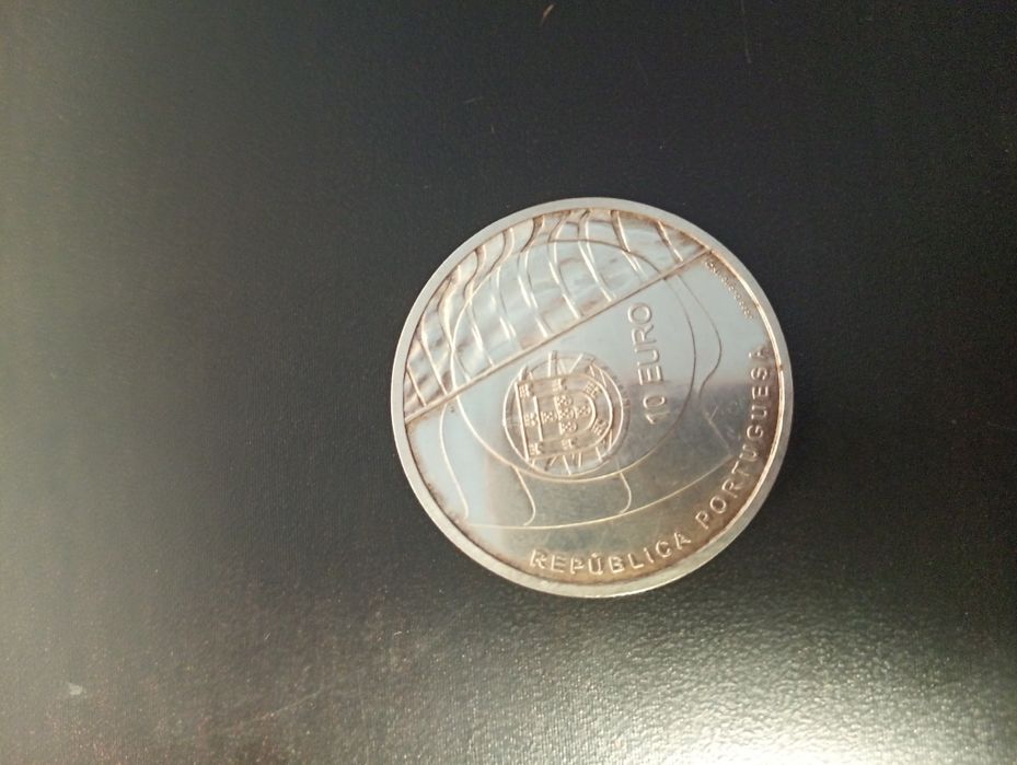 Moedas de coleção 10 euros 2007 - Camp mundo de Vela Olímpica - Prata