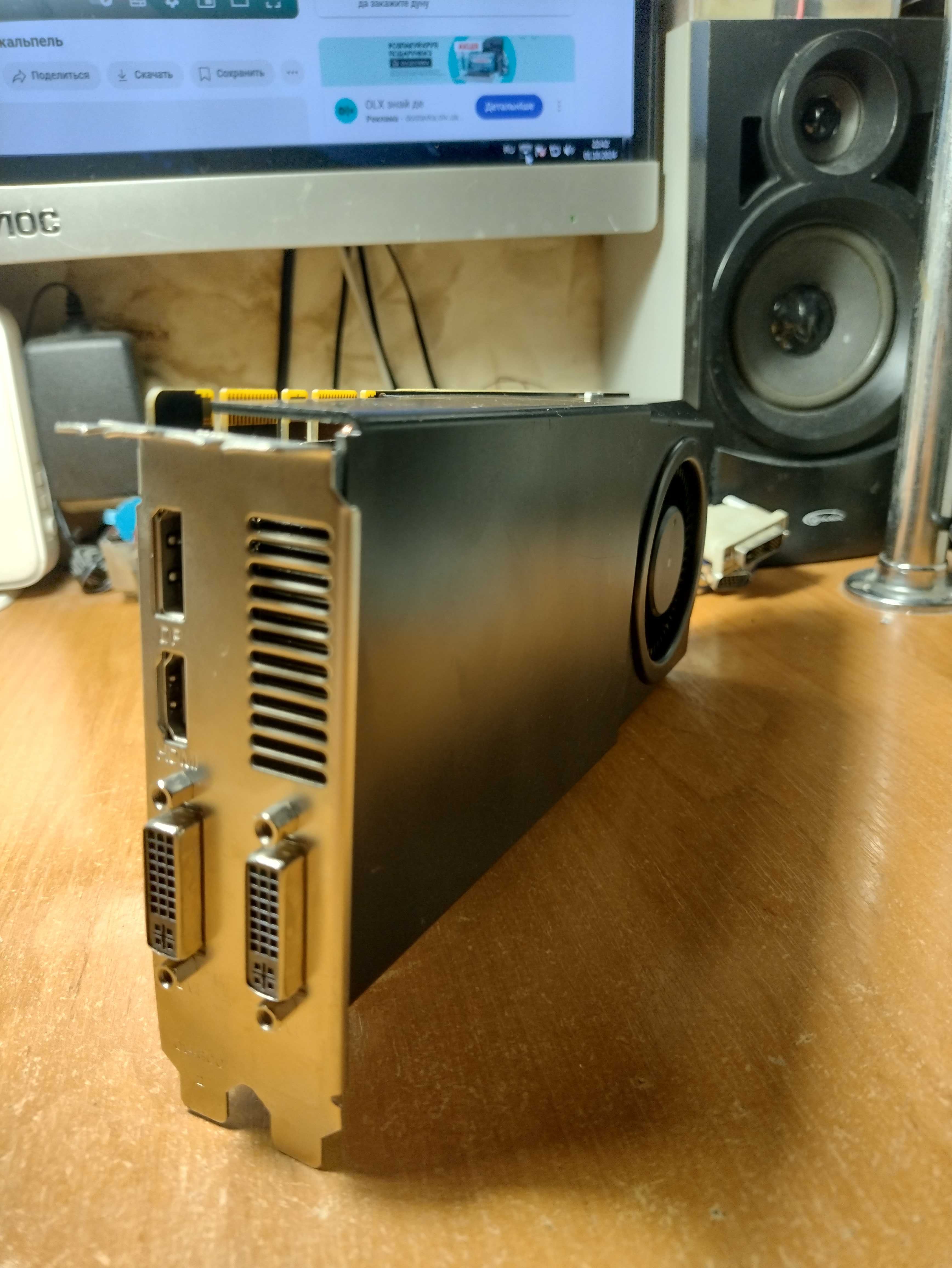 Видеокарта ZOTAC GeForce GTX 570 (1280 МБ /GDDR5/320bit)