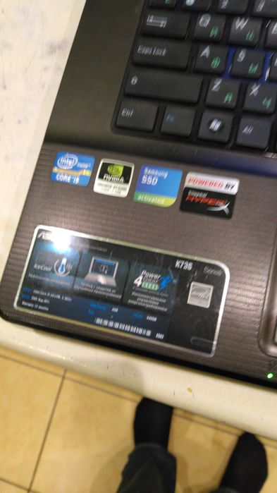 Ноутбук 17,3" ASUS K73SV обслужен, отл состояние