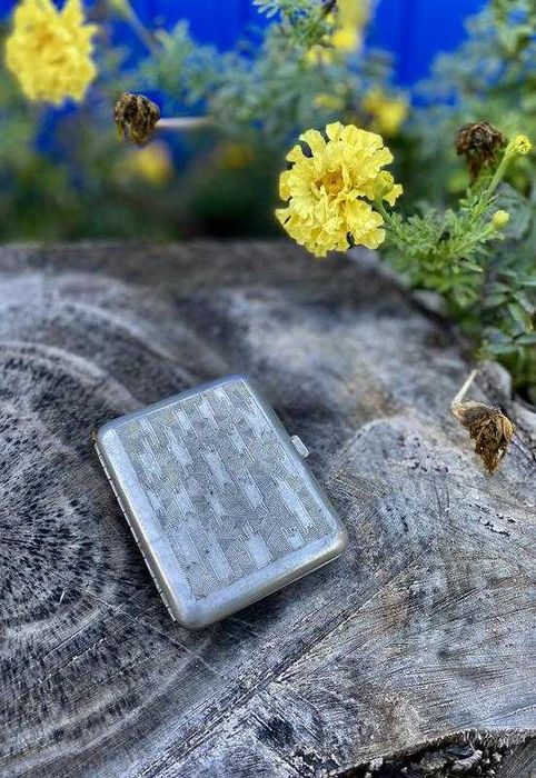 МОСШТАМП! винтажный  мельхиор фактурный аксессуар