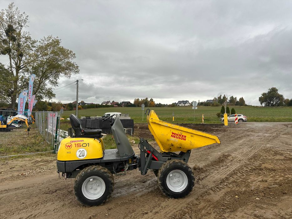 Wozidło Budowlane Wacker Neuson 1501 - 2016 rok Brutto