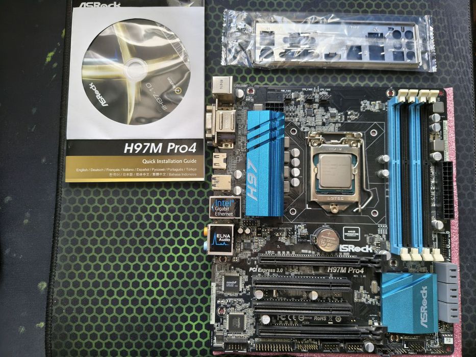 Комплект s1150, Intel Xeon E3-1241V3 3.5 GHz + ASRock H97M Pro4