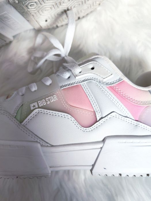 Sneakersy damskie Big Star memory foam system multikolor 40