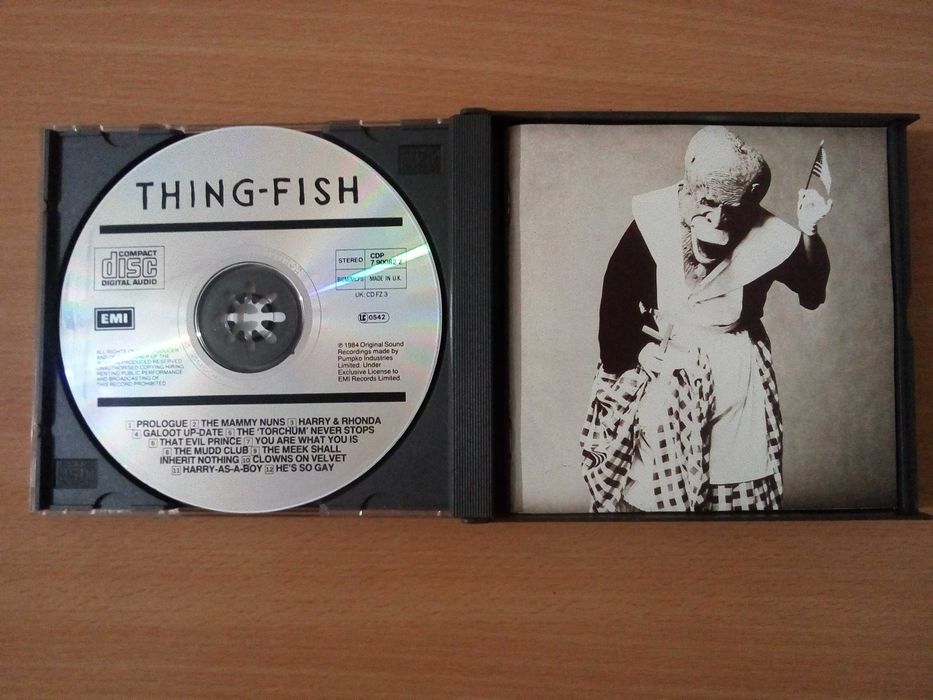 FRANK ZAPPA - Thing- Fish 2xCD Raro