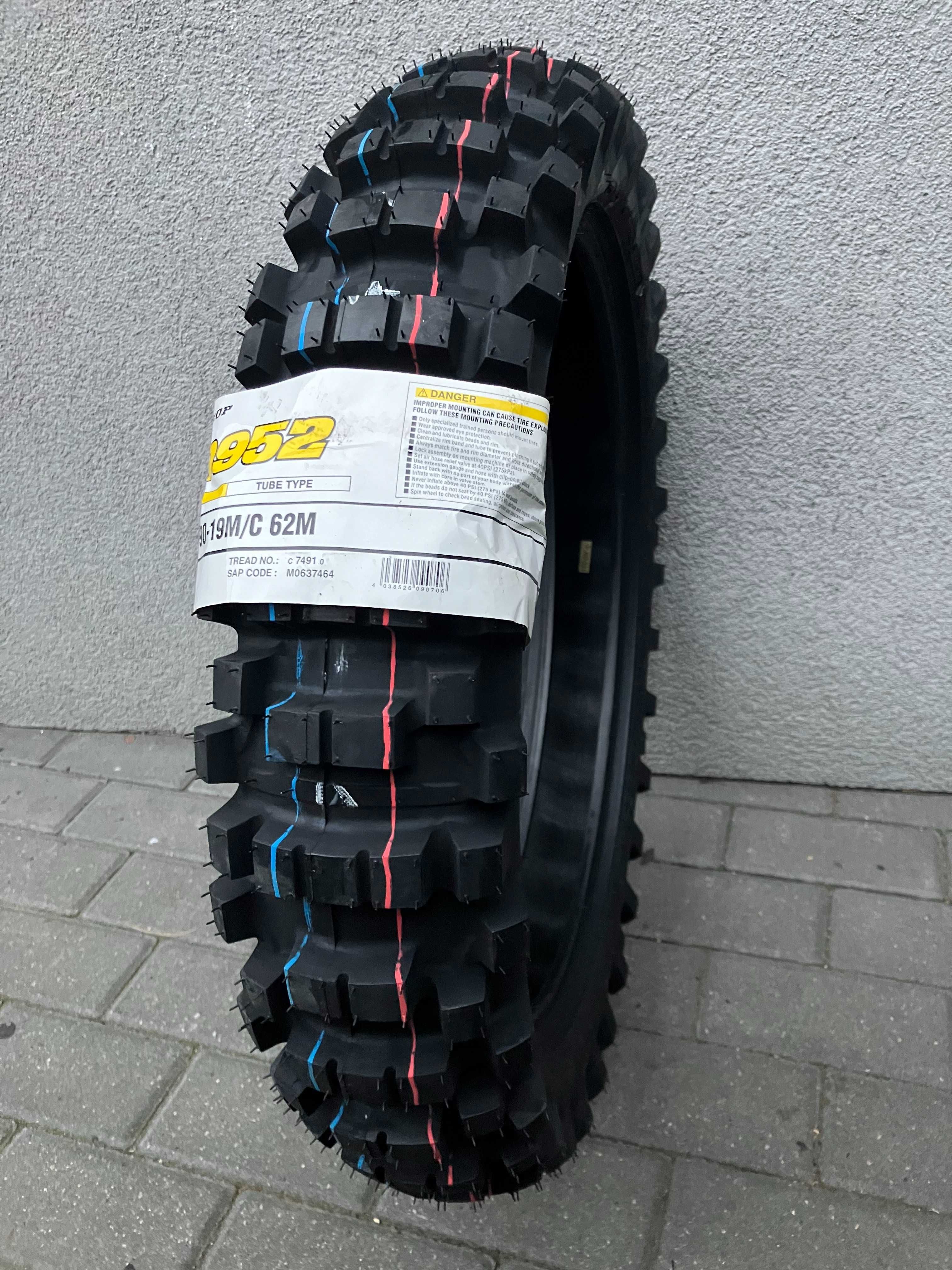 110/90-19 Dunlop D952 TT M/C 62M Cross 2024