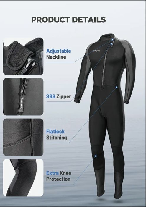 Чоловічий Гідрокостюм