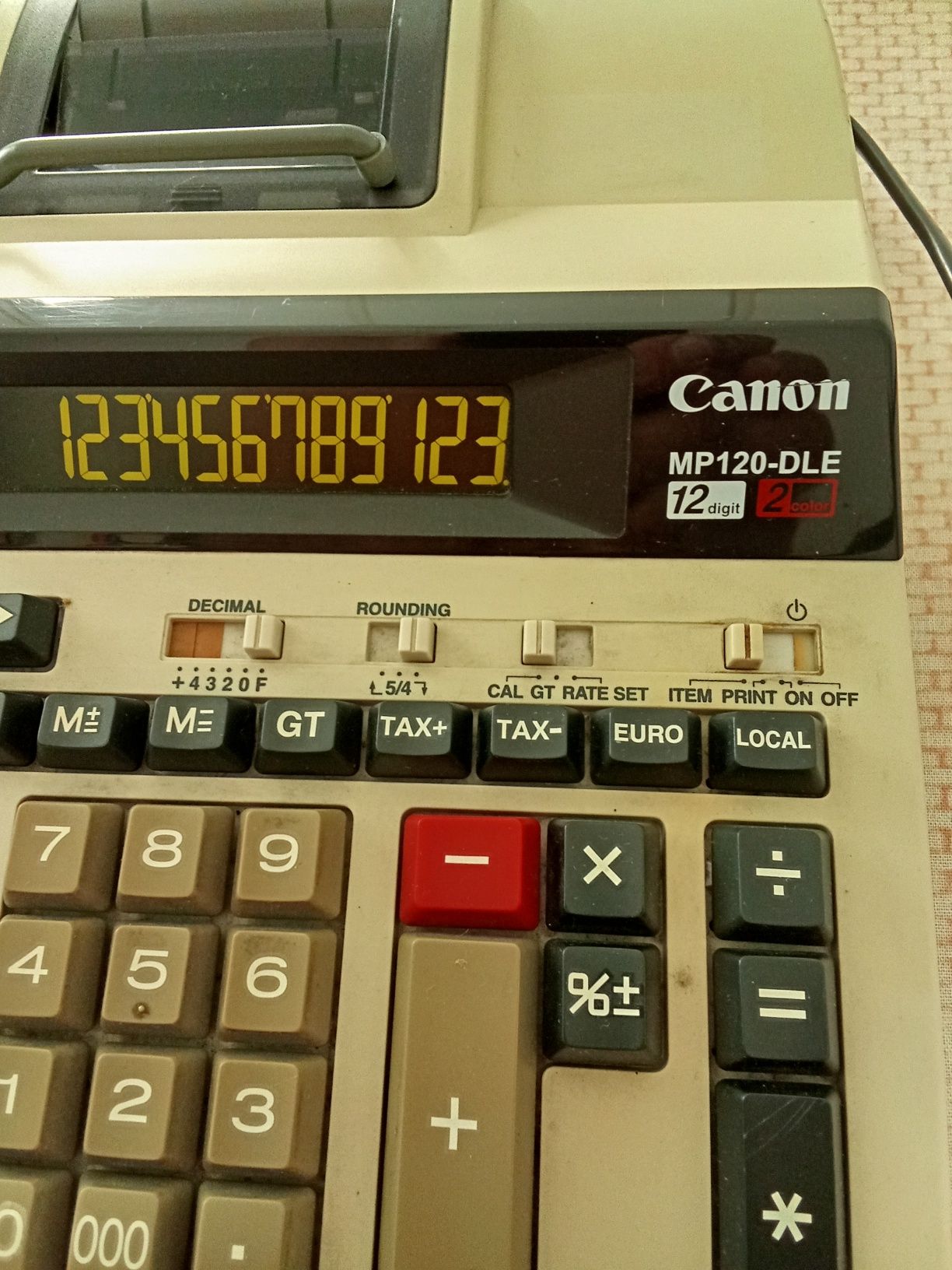Calculadora Cannon MP120