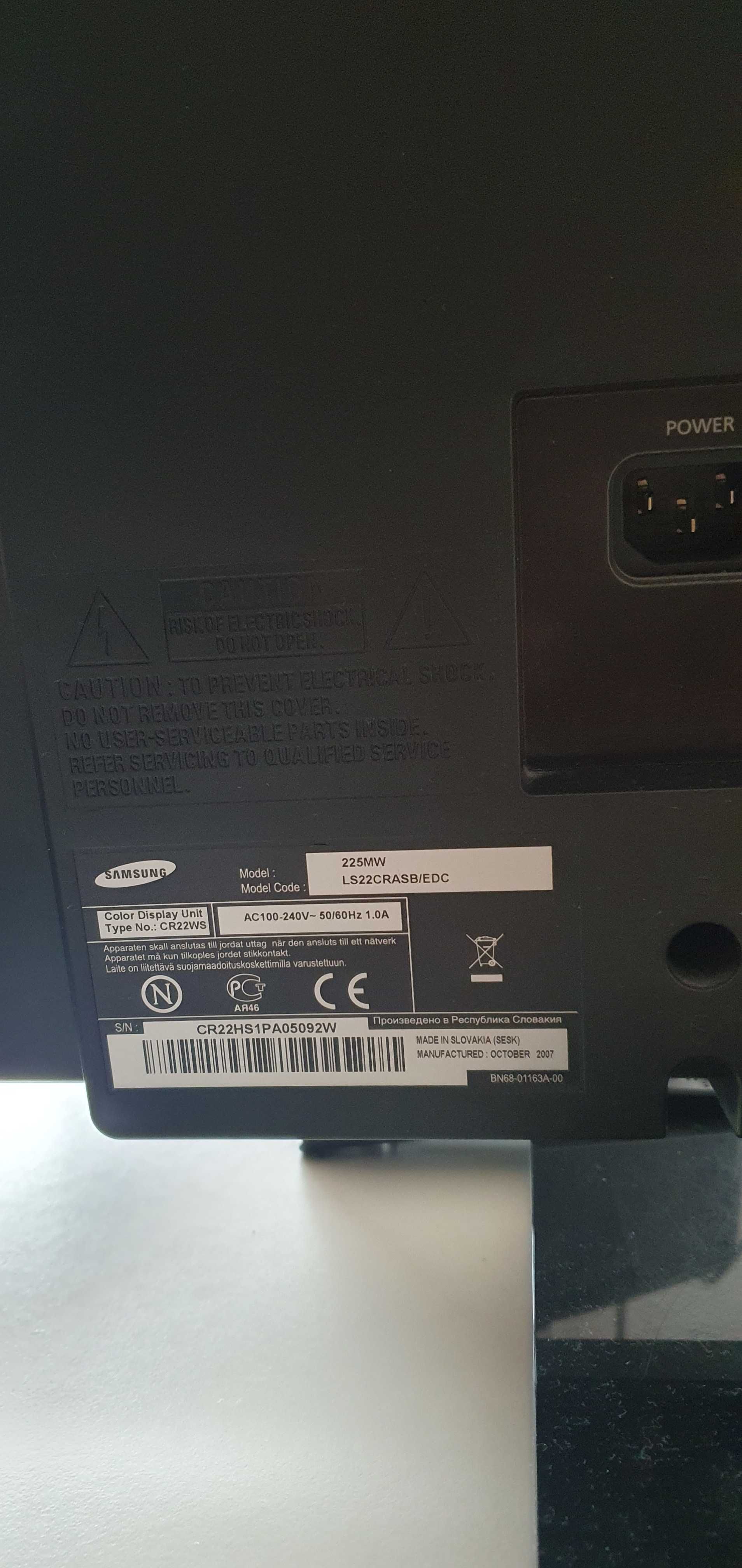 Monitor Samsung 22 polegadas
