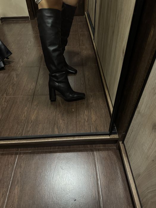 Чоботи сапожки zara