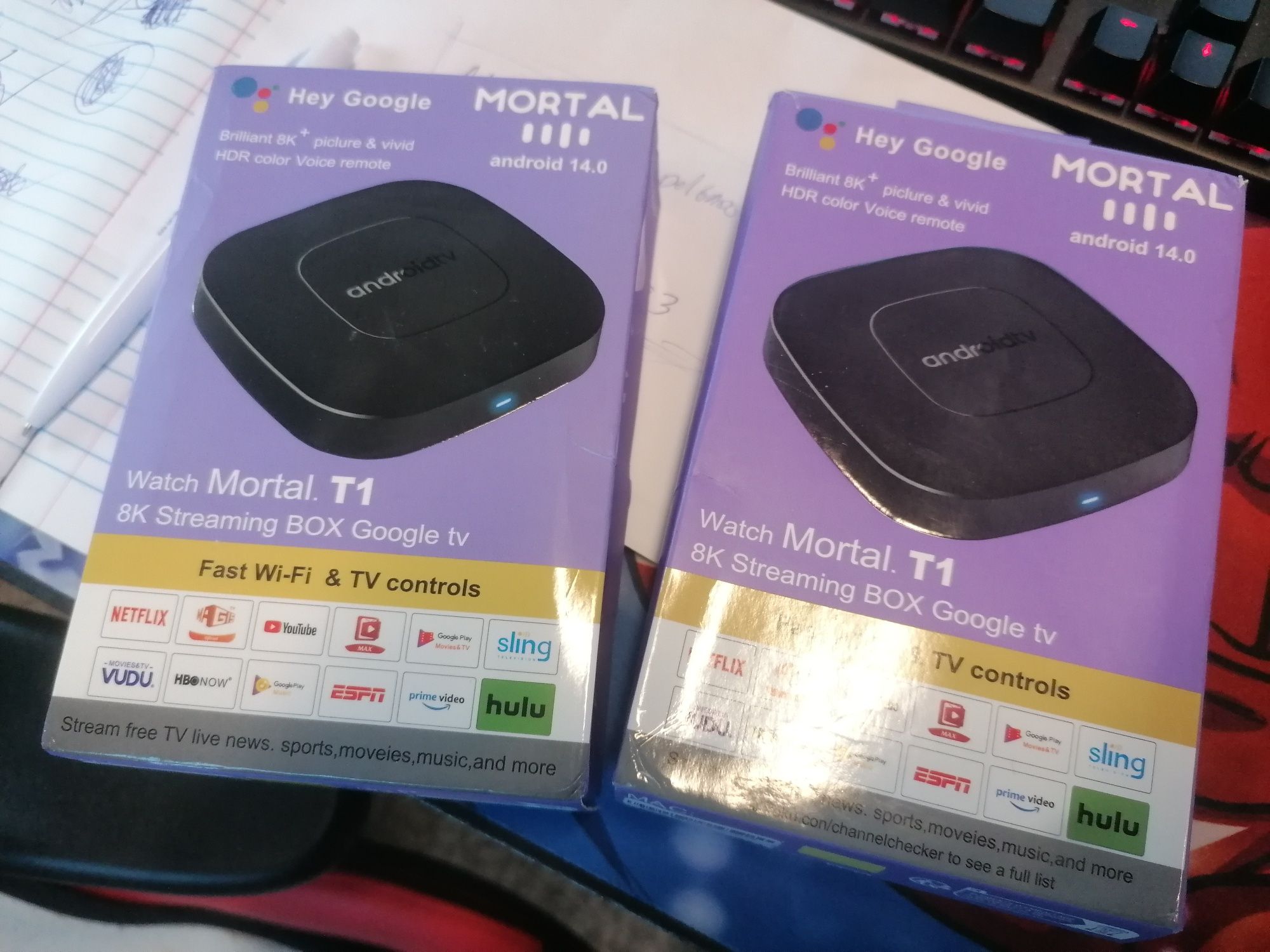 Box android MORTAL T1 2GB+16GB