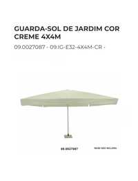 Guarda-sóis Jardim 4mts (400cms)