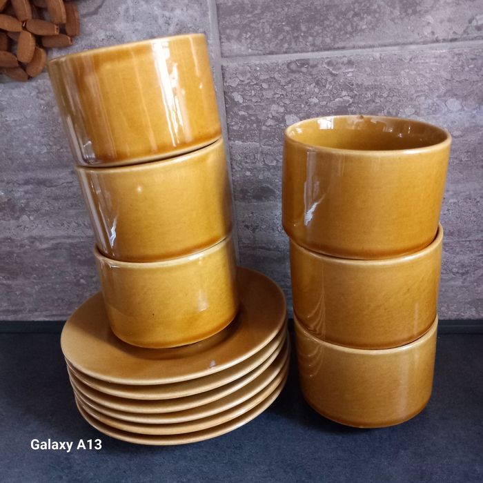 Mirostowice porcelit salaterki miseczki  Topaz  . Ceramika PRL.