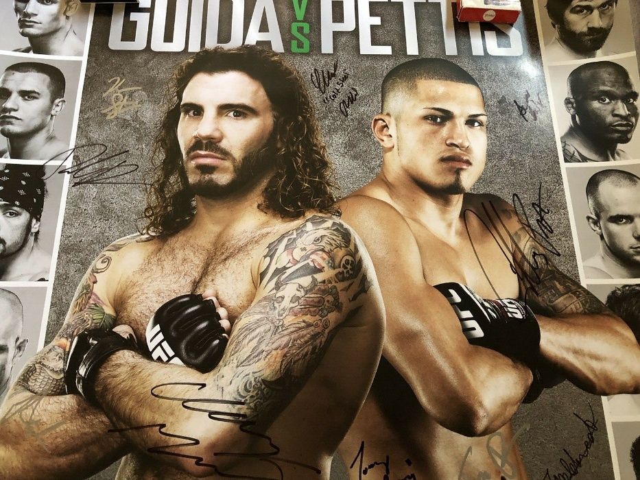 Oryginalny Plakat TUF 13 Guida vs. Pettis Rarytas!