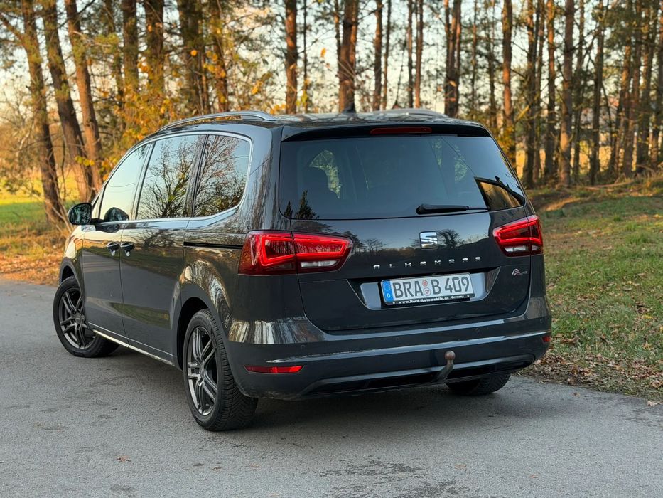 Seat Alhambra FR 2.0 TDI 150 KM DSG KeyLessGo Skóra Navi Xenon LED CarPlay Szary
