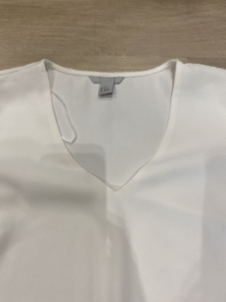 Biała elegancka bluzka H&M