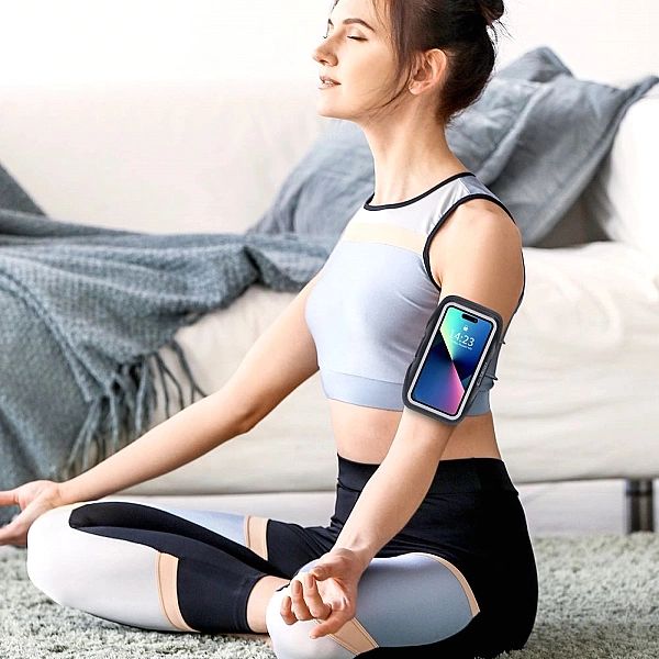 Etui na ramię Tech-Protect M4 Armbend - czarna