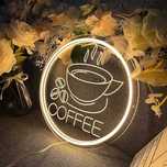 Nowy neon led Coffe