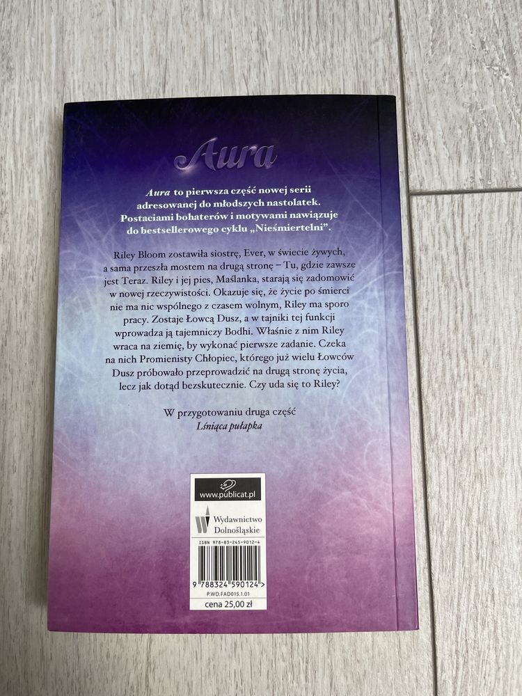 Nowa Ksiazka Aura Alyson Noël