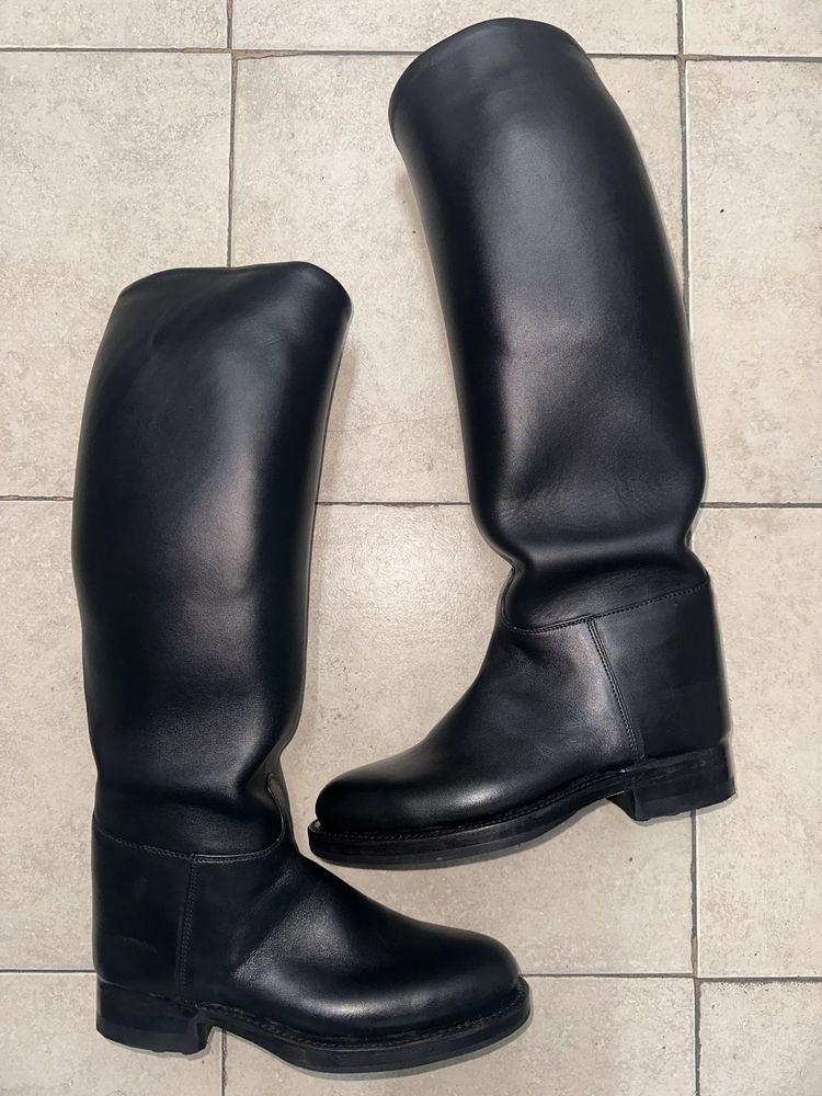 Botas de montar a cavalo