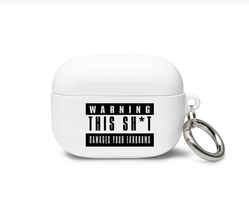 Gumowe Etui do Airpods z nadrukiem (Wybór koloru i modelu w czacie)