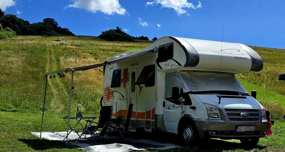 Ford Transit koala rimor 44  2xklima+Fotowoltaika+Bezwypadkowy+Zadbany+bez zawilgoceń-Gwarancja