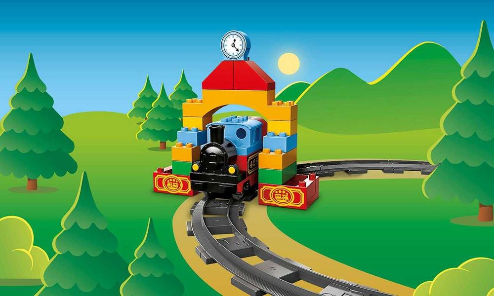 LEGO Duplo Parowóz Ciuchcia Kolejka Pociąg